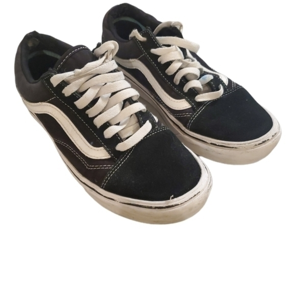 Vans Off the Wall Classic Black Skate Shoes W 7.5 / M 6